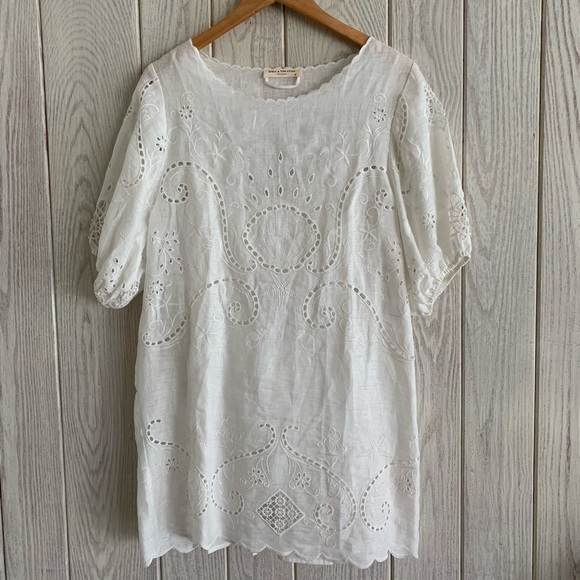 Spell & the Gypsy Collective Layla Linen Shift, XS - Picture 2 of 10